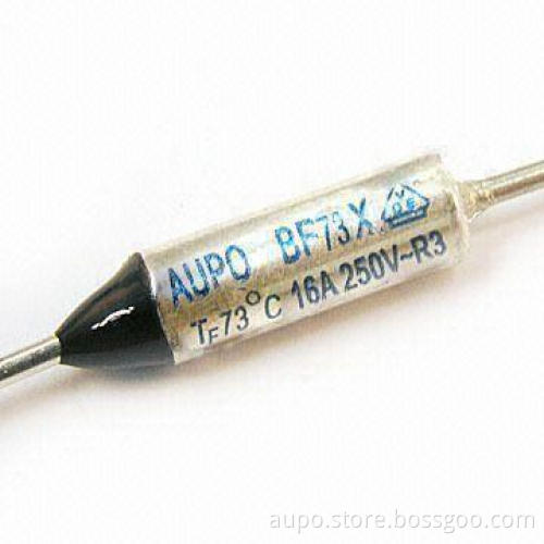 Thermal Cutoffs with 16A Rated Current and 73˚C Temperature